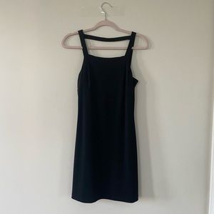 Black mini dress